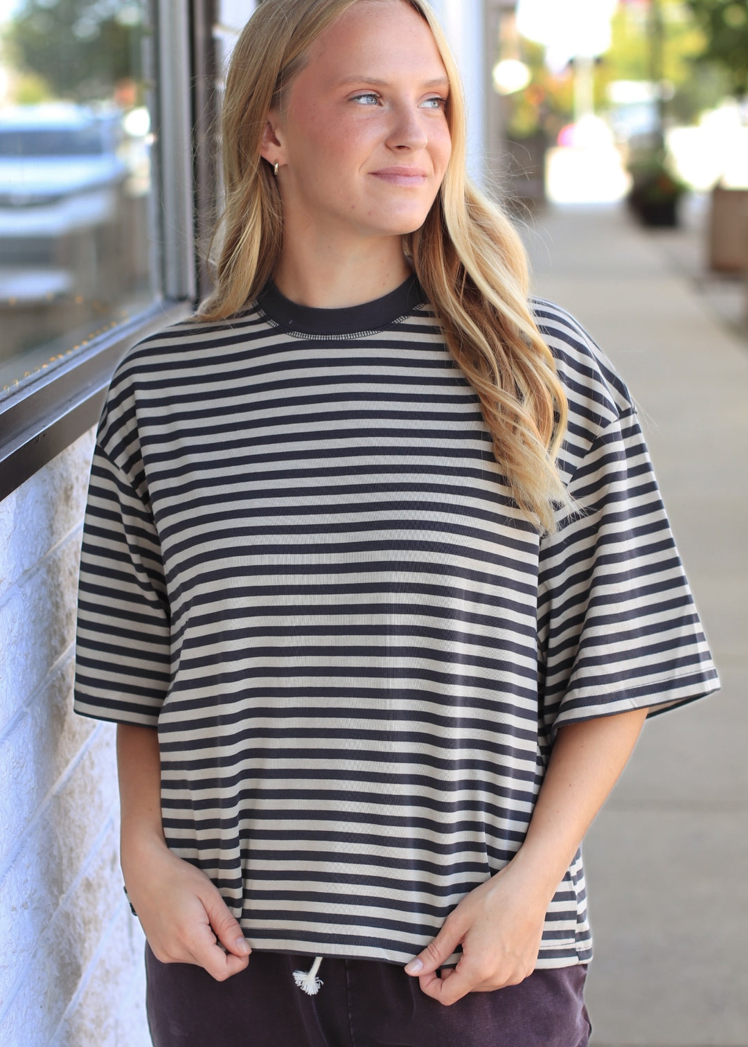 Latitude Striped Tee