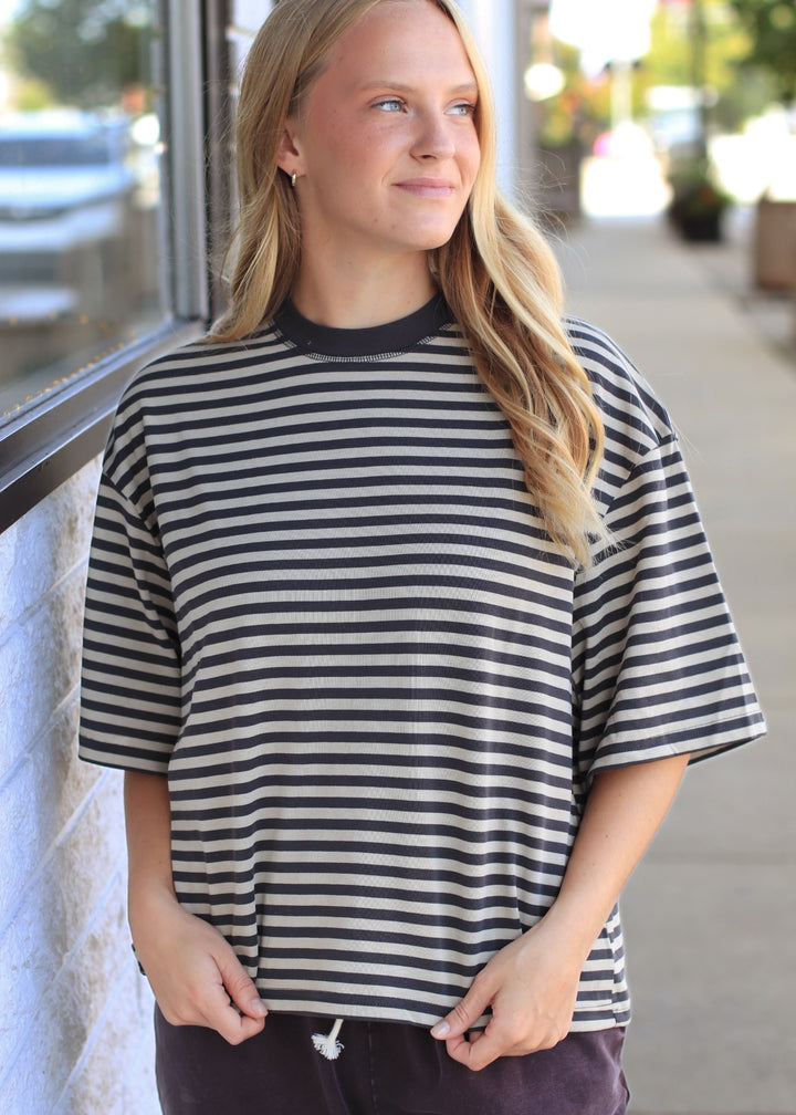 Latitude Striped Tee