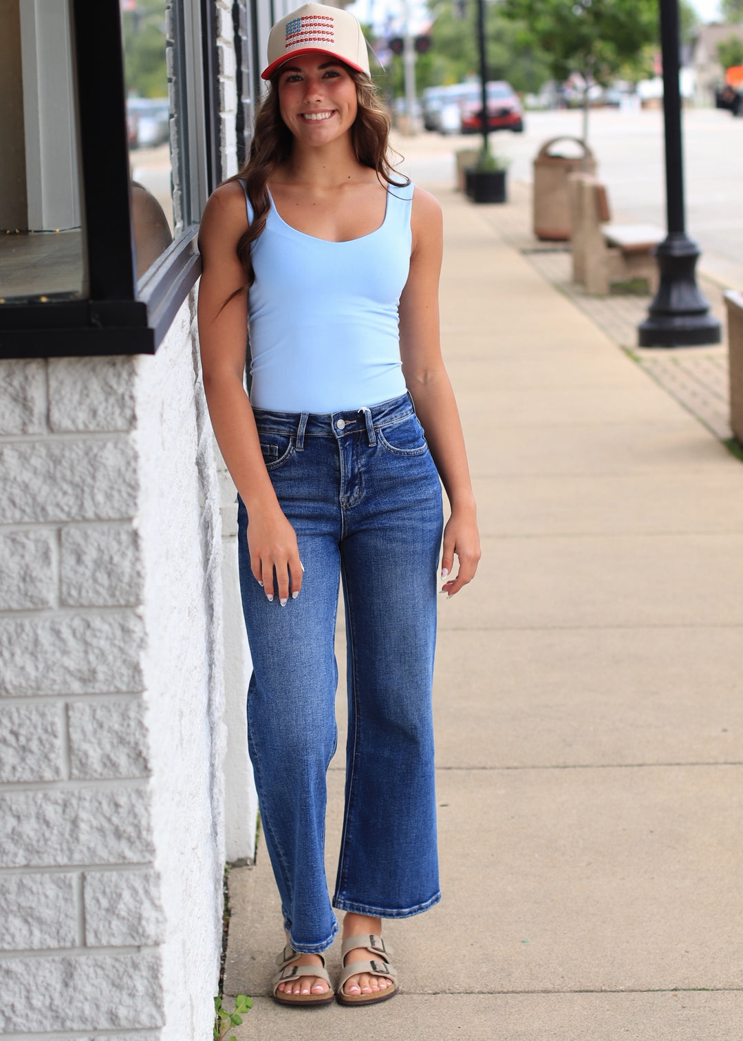 The Monroe Wide Leg Jean