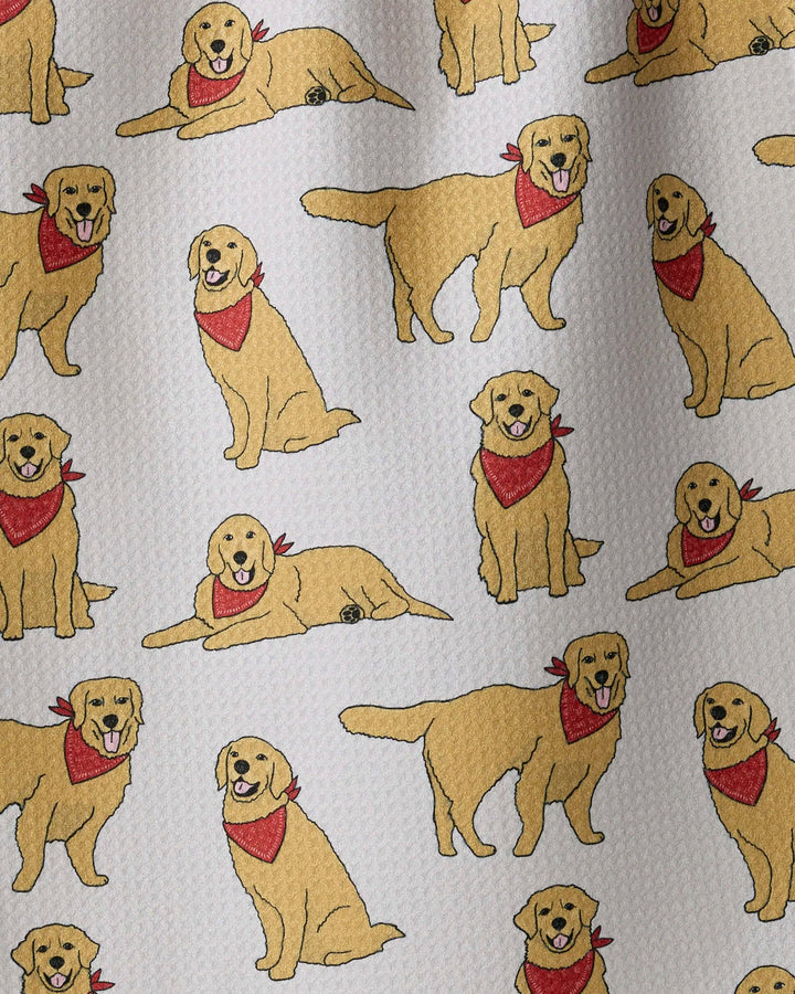 Golden Days Tea Towel