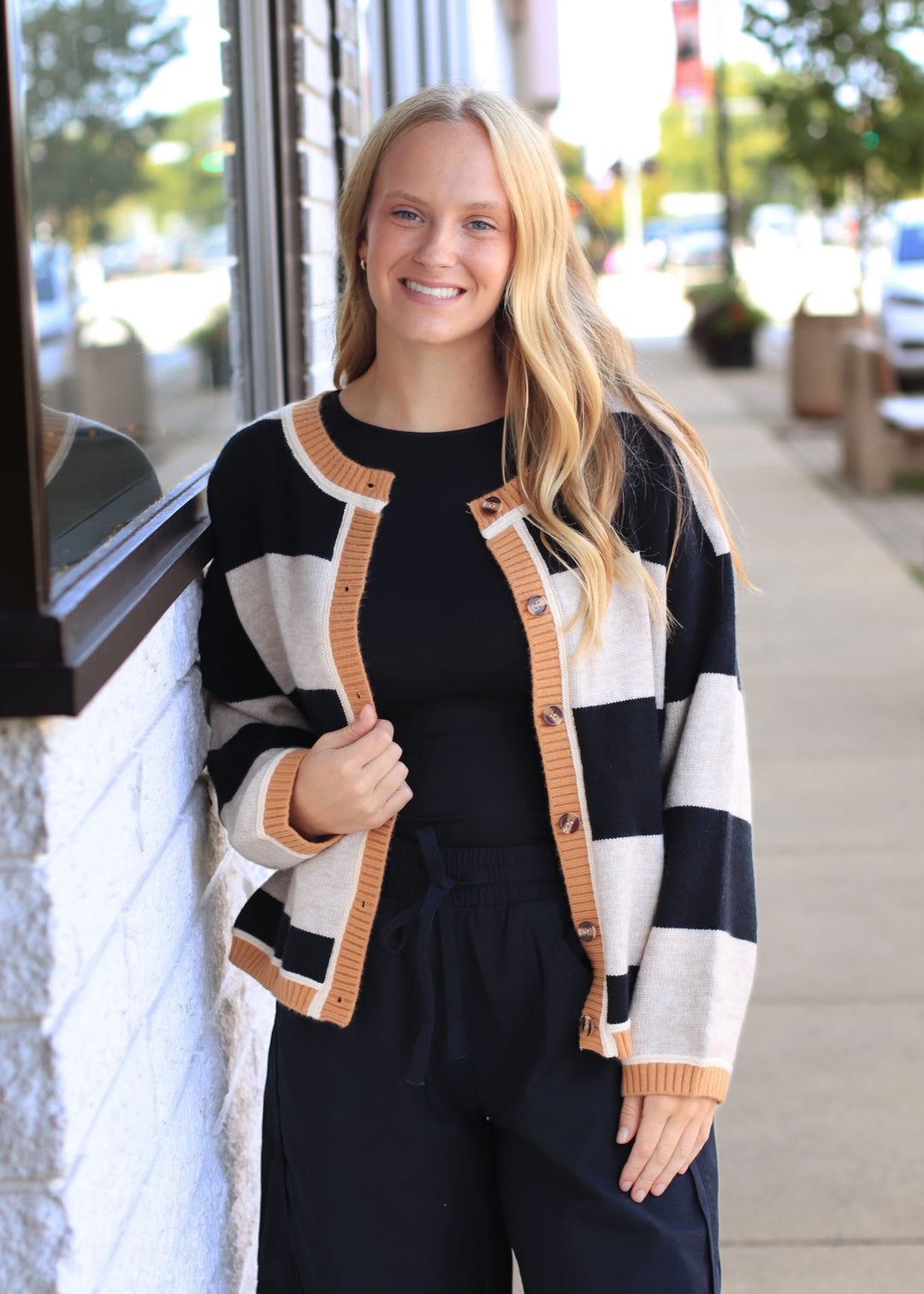 The Oatmeal &amp; Onyx Cardigan