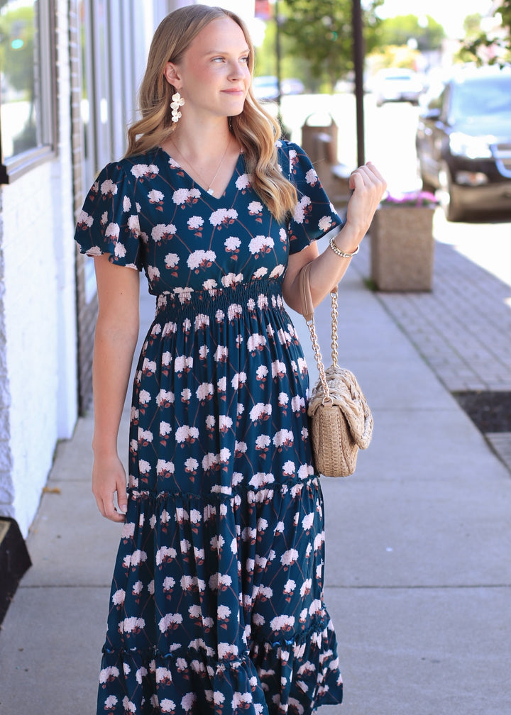 The Eden Dress in Wild Hydrangea