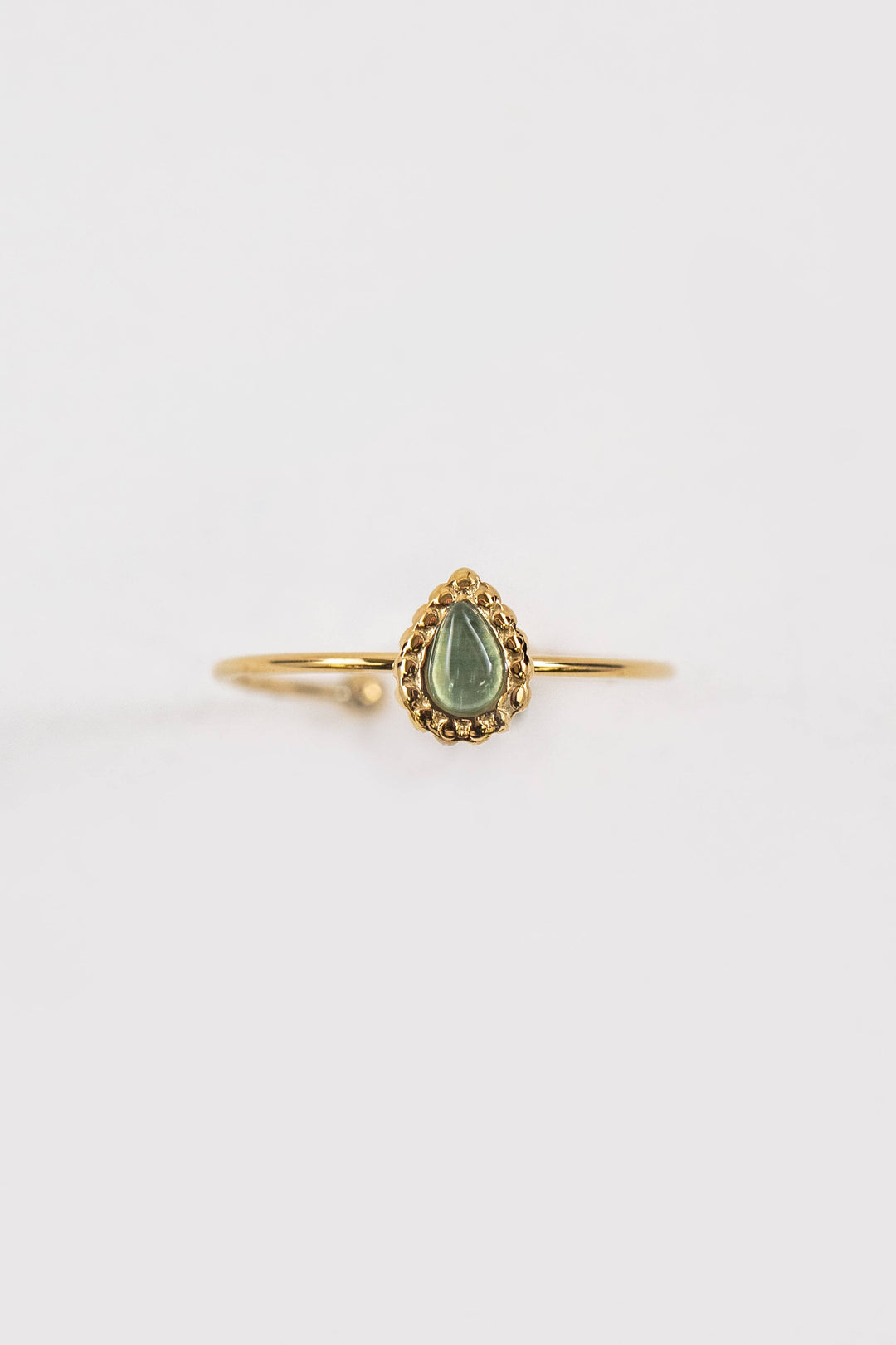Sea Tear Adjustable Ring