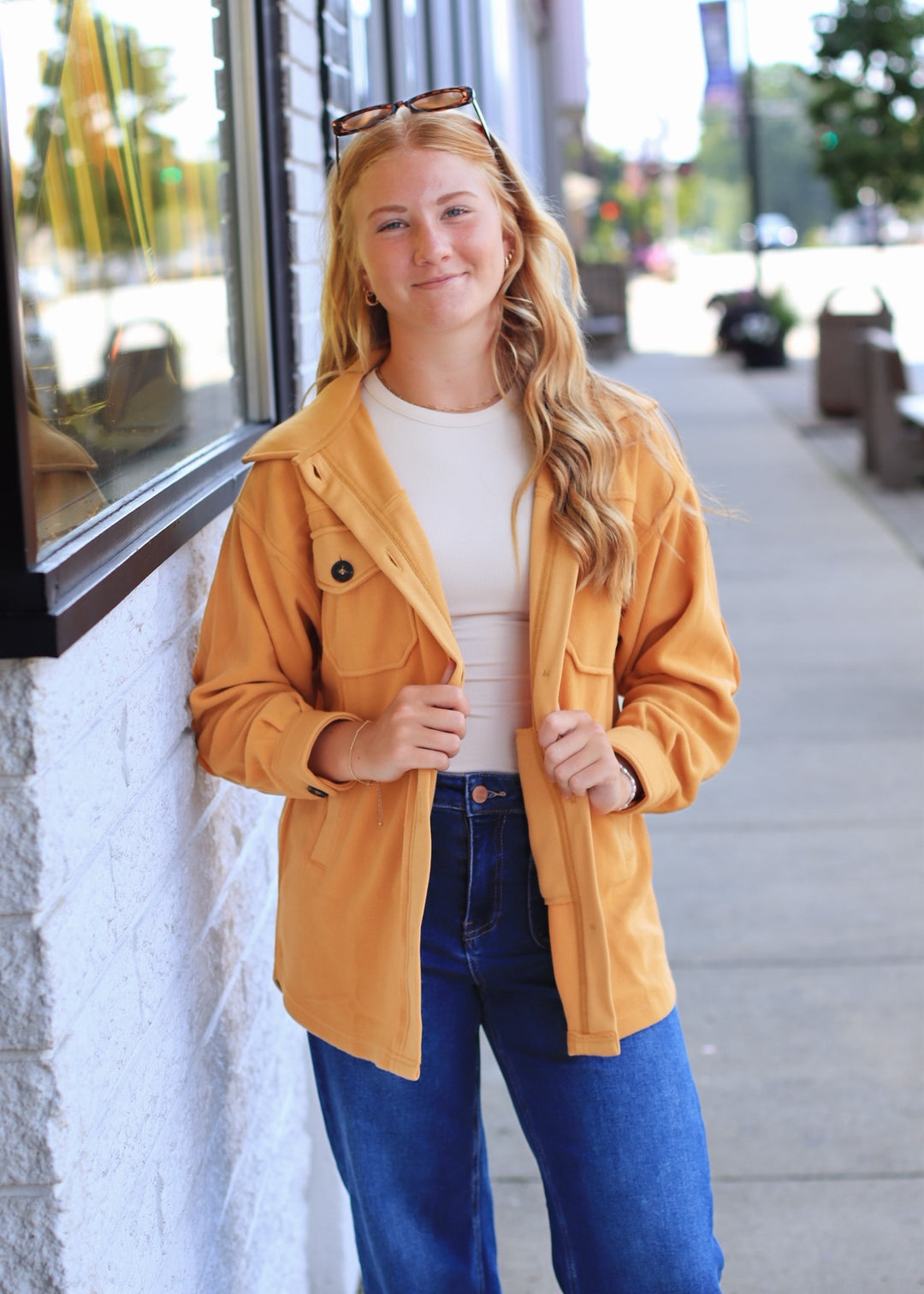 Honey Hue Fleece Jacket