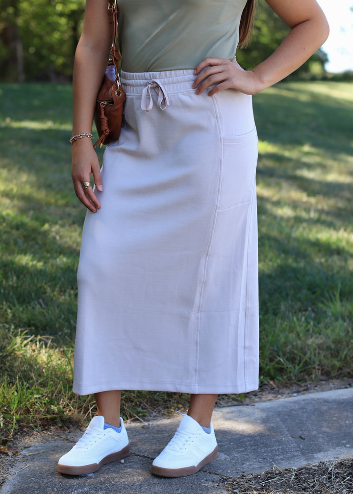 CloudSoft Maxi Skirt