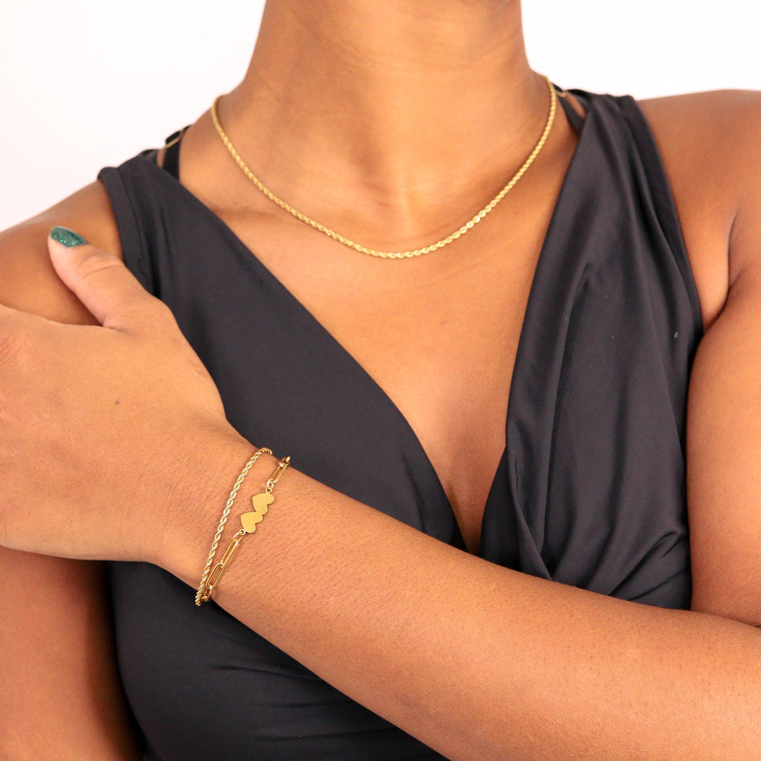Classic Rope Chain Bracelet