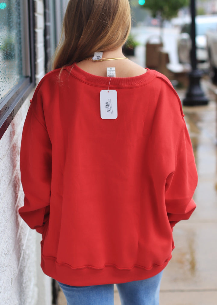 Ohio Embossed V-Notch Sweatshirt