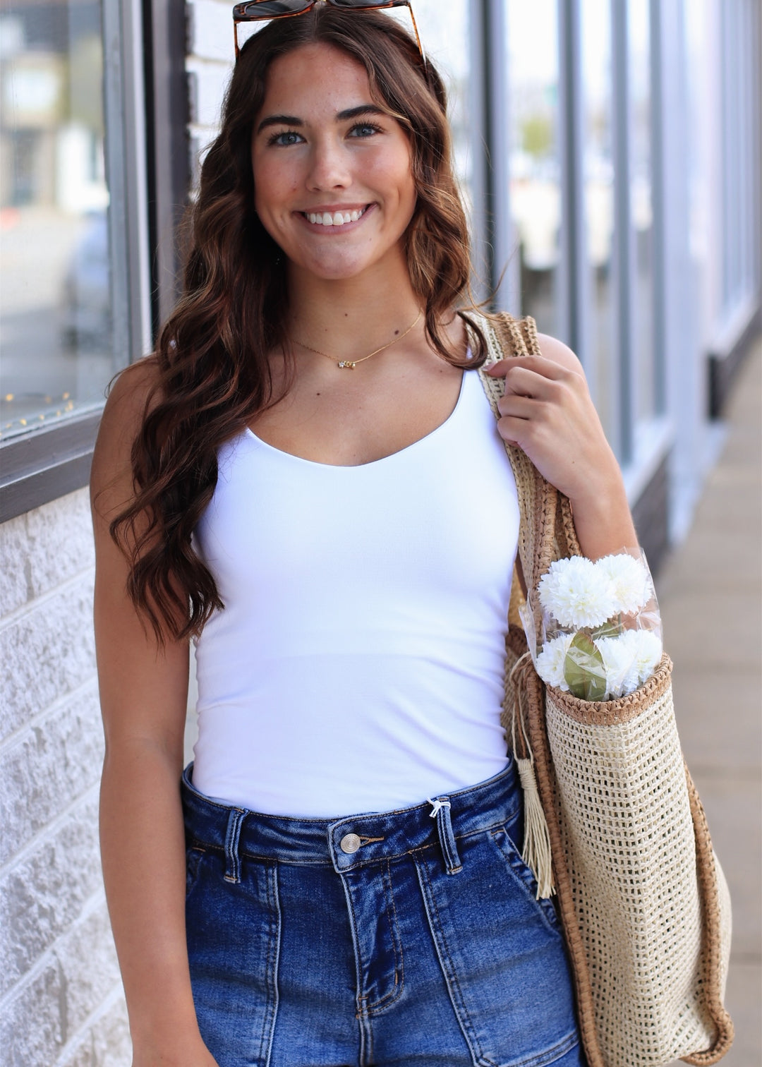 Clean Line Sweet Heart Tank