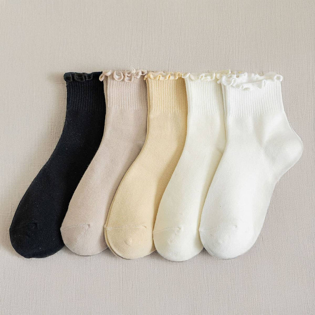 Ruffle Ankle Socks