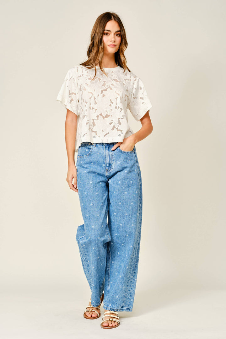 Floral Lace Blouse