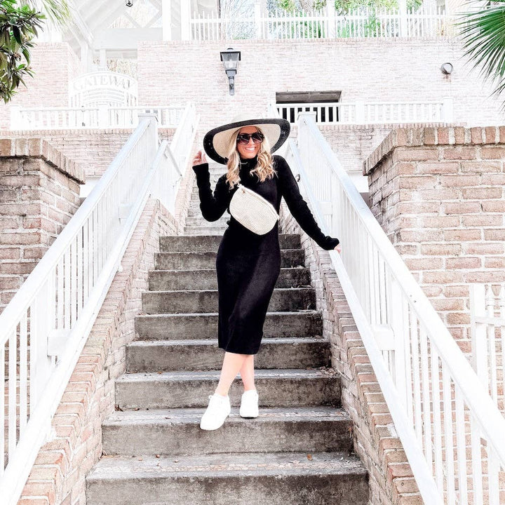 Cream Rachel Raffia Westlyn Bum Bag