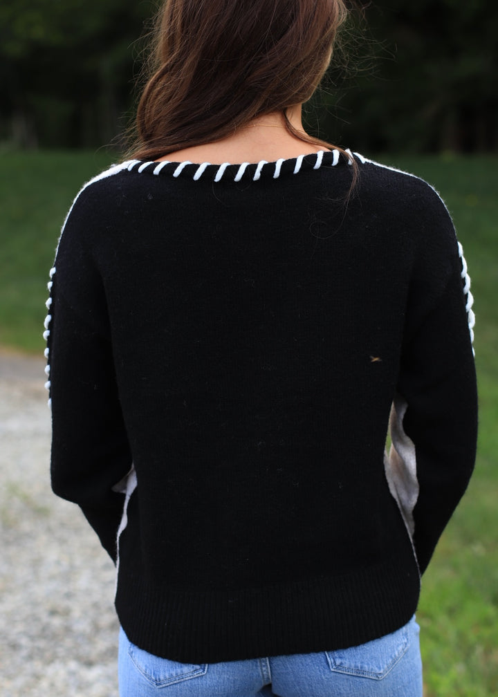 The Tessa Whipstitch Sweater