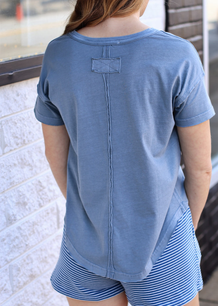 The Slate Essential Seam Top
