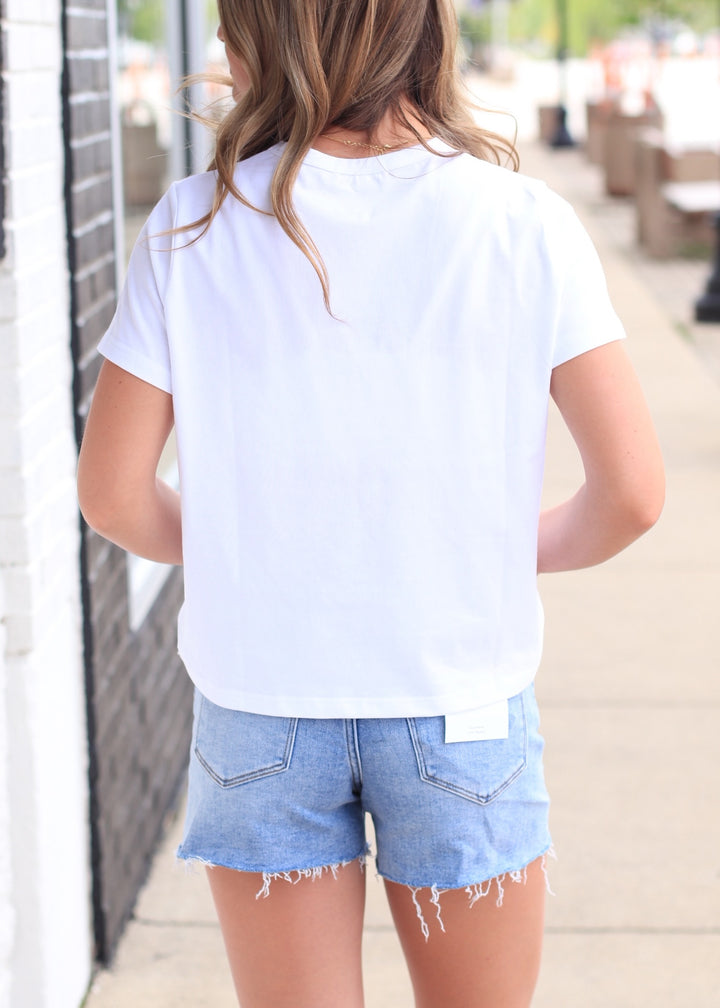 Golf Cart Embroidered Knit Tee
