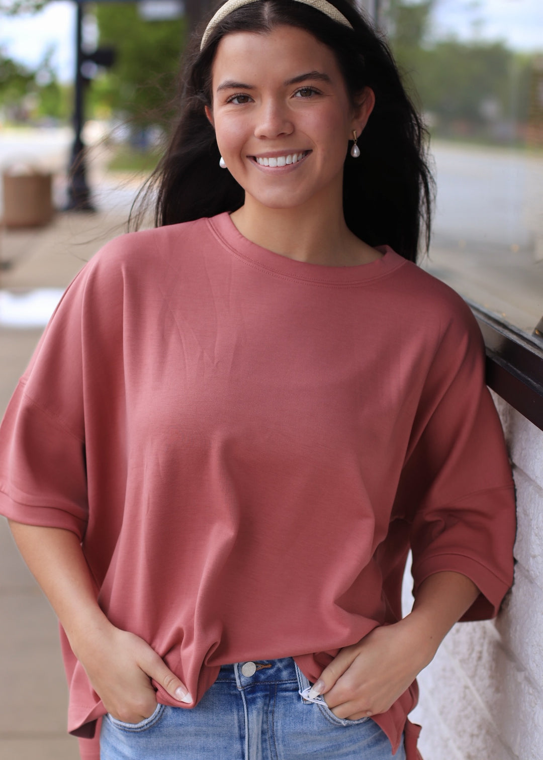 The Rosewood Scuba Top