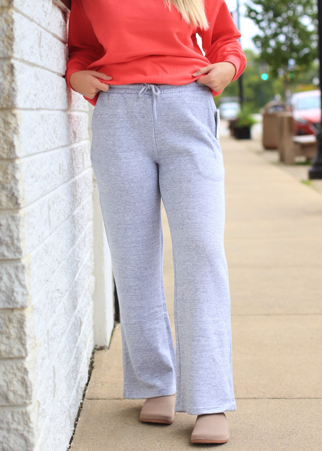Light Heather Joggers