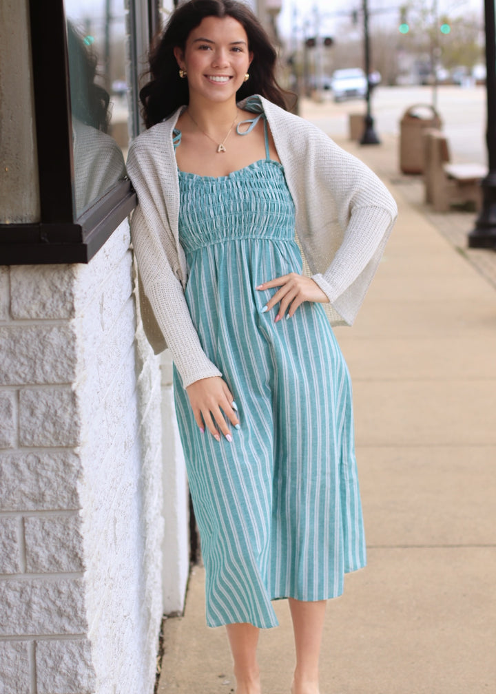 The Fresh Start Stripe Dress