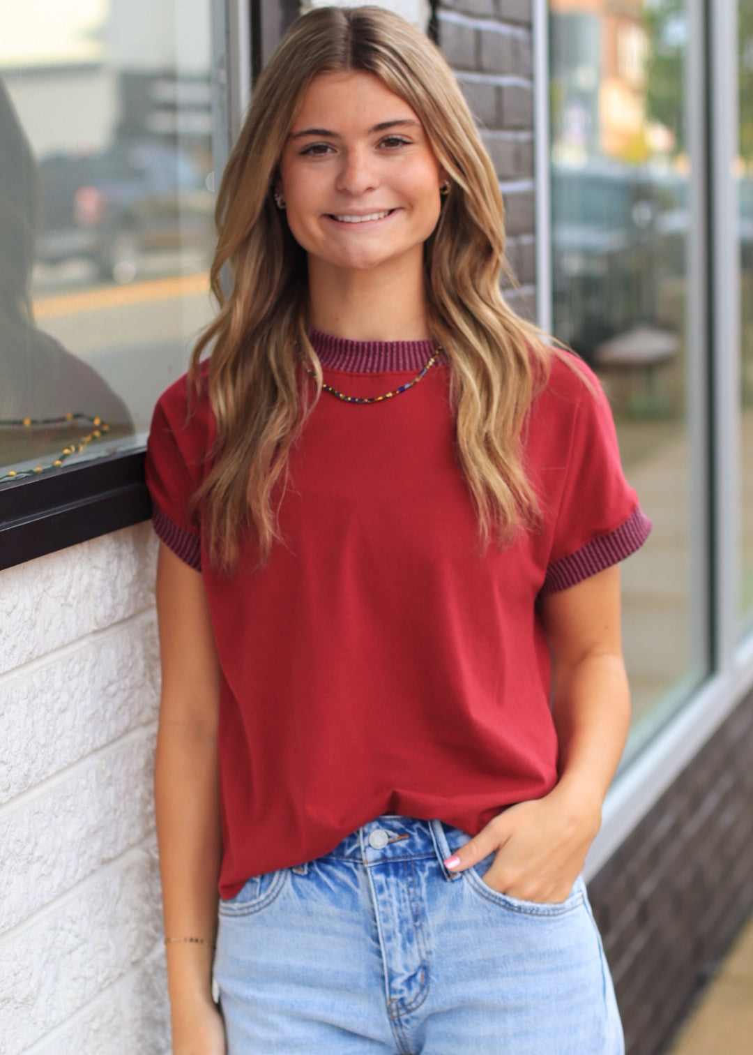 The Maroon Tee