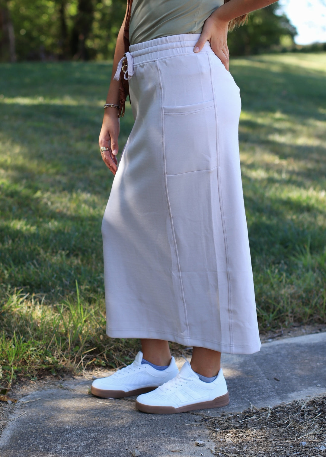 CloudSoft Maxi Skirt