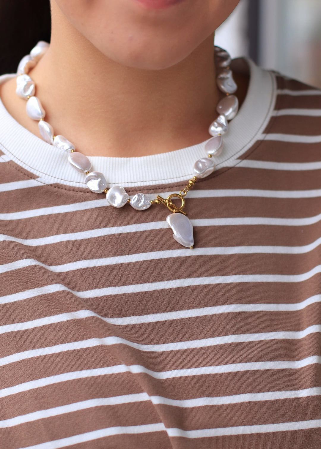 Chunky Pearl Necklace