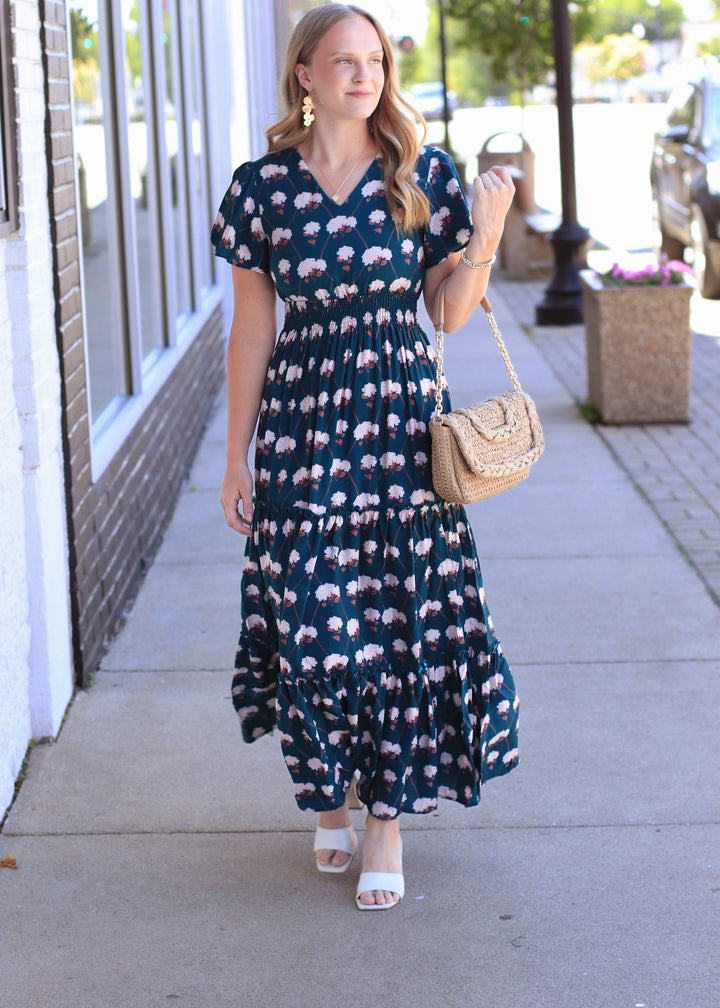 The Eden Dress in Wild Hydrangea