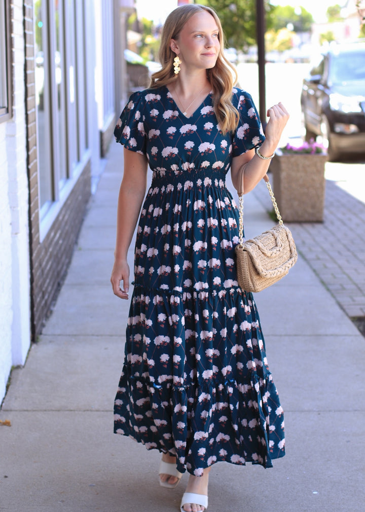 The Eden Dress in Wild Hydrangea