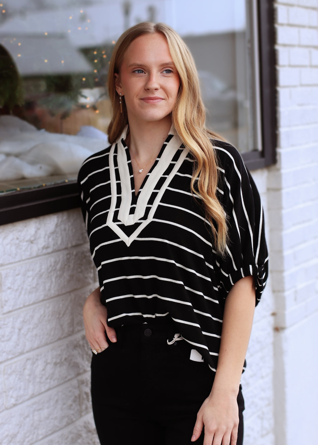 Henri Dolman Sleeve Top