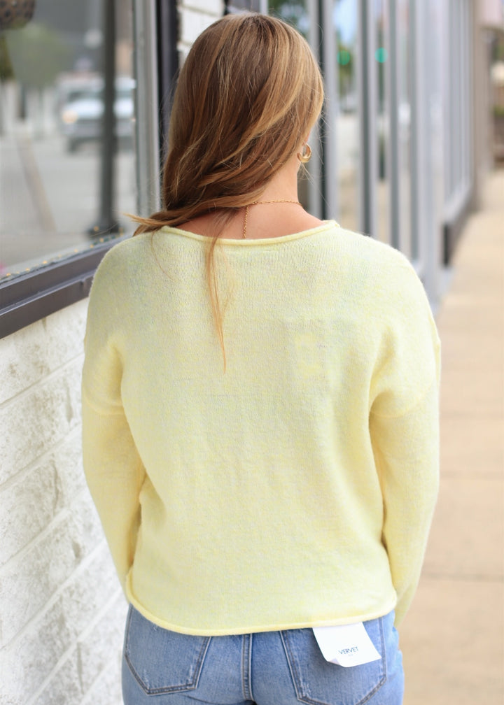 The Winnie Pullover Sweater in Butter