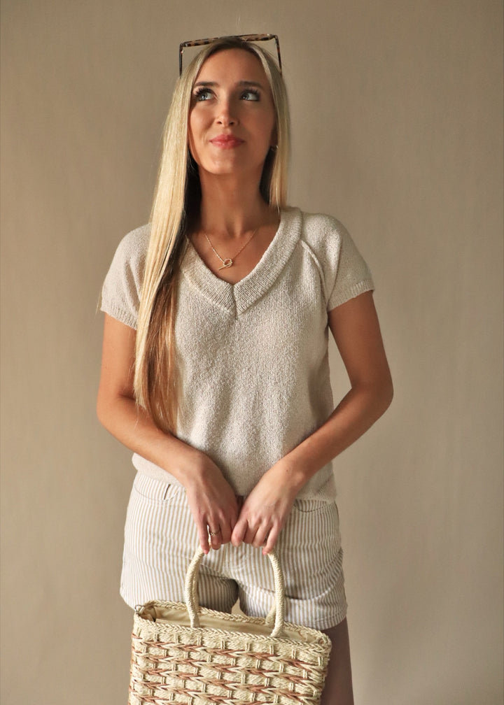 Champagne Mist Top