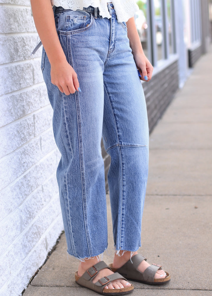 The Mercer Barrel Jean