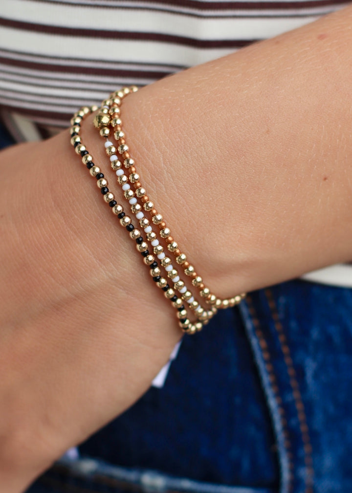Boho Colorful Ball Beaded Bracelet