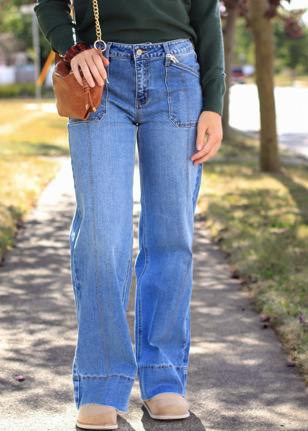 The Camino Wide Leg Jean