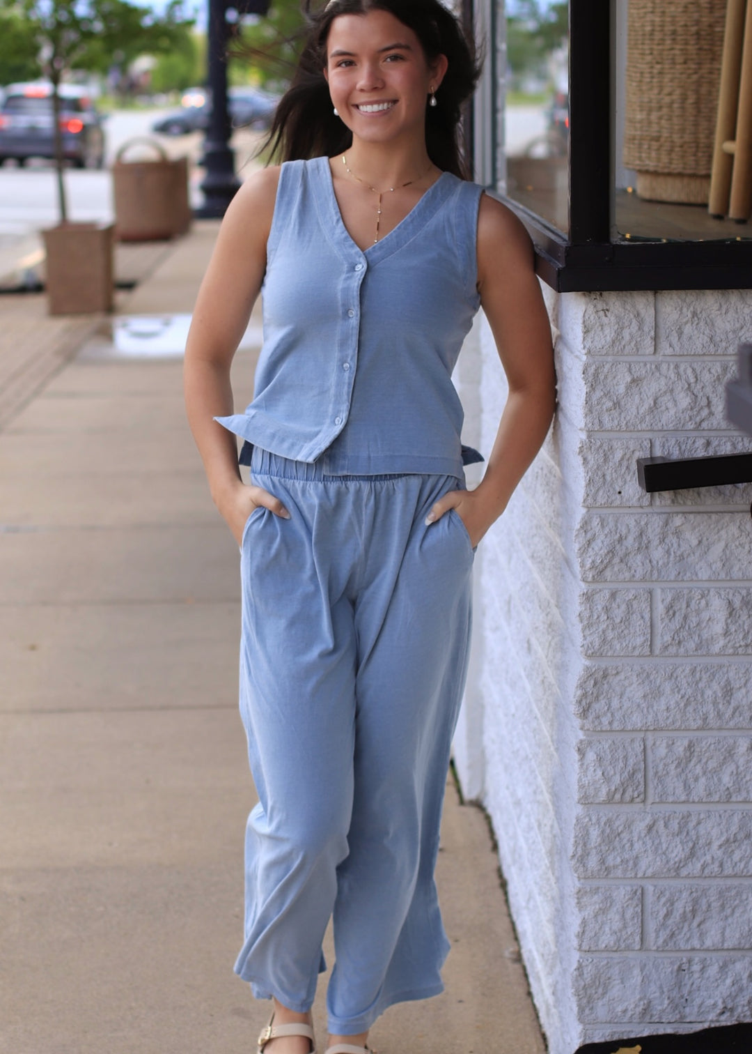 The Off-Duty Denim Pants