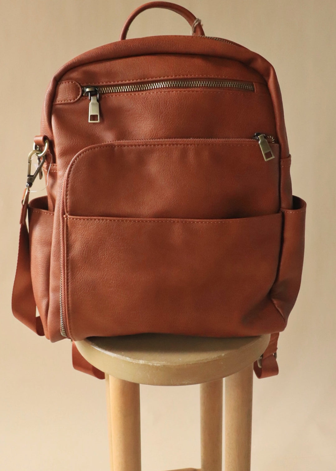 Willa Backpack: Tan