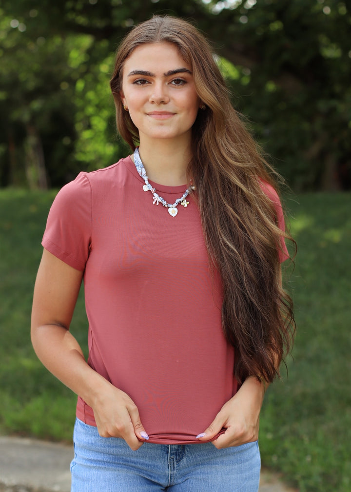 The Cloud Bamboo Tee in White