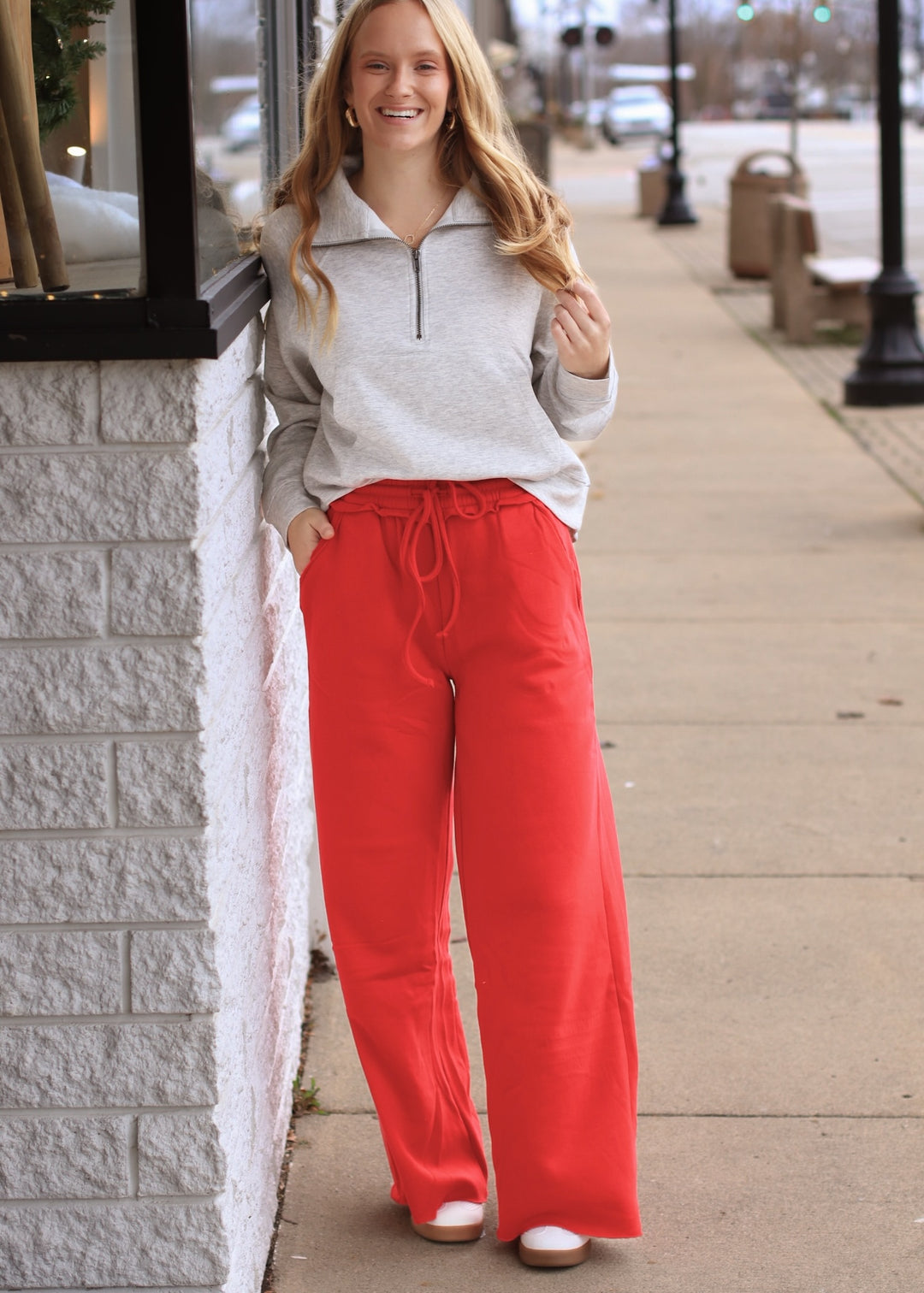 DOORBUSTER The Nest Lounge Pant - Ruby
