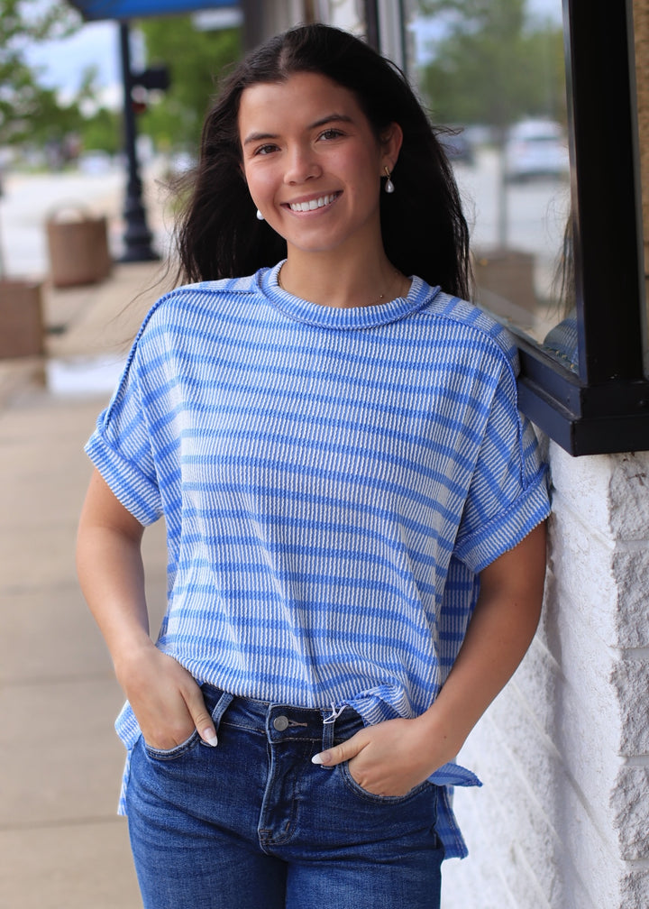 The Skye Ridge Stripe Top