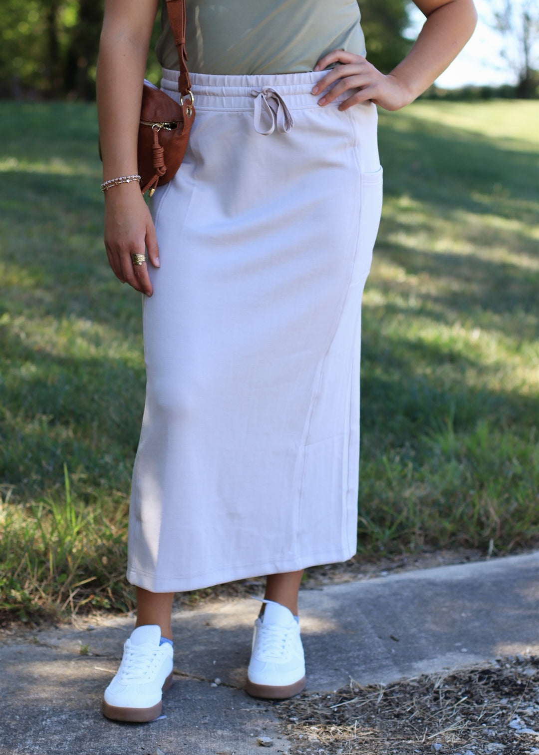 CloudSoft Maxi Skirt