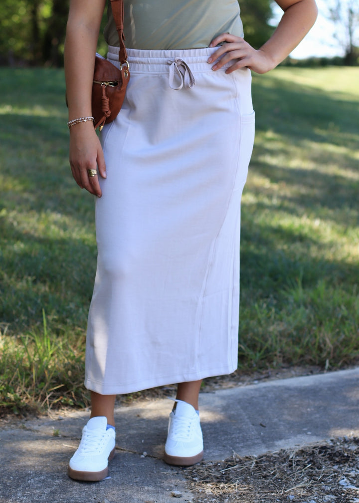CloudSoft Maxi Skirt