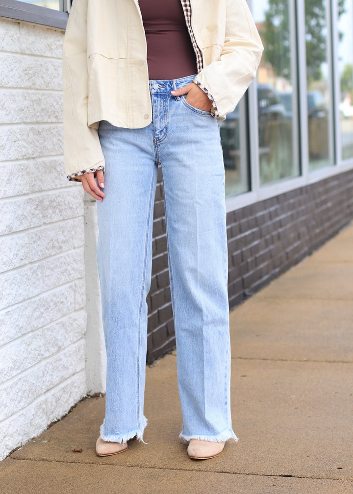 Comet High Rise Trouser Denim Jeans