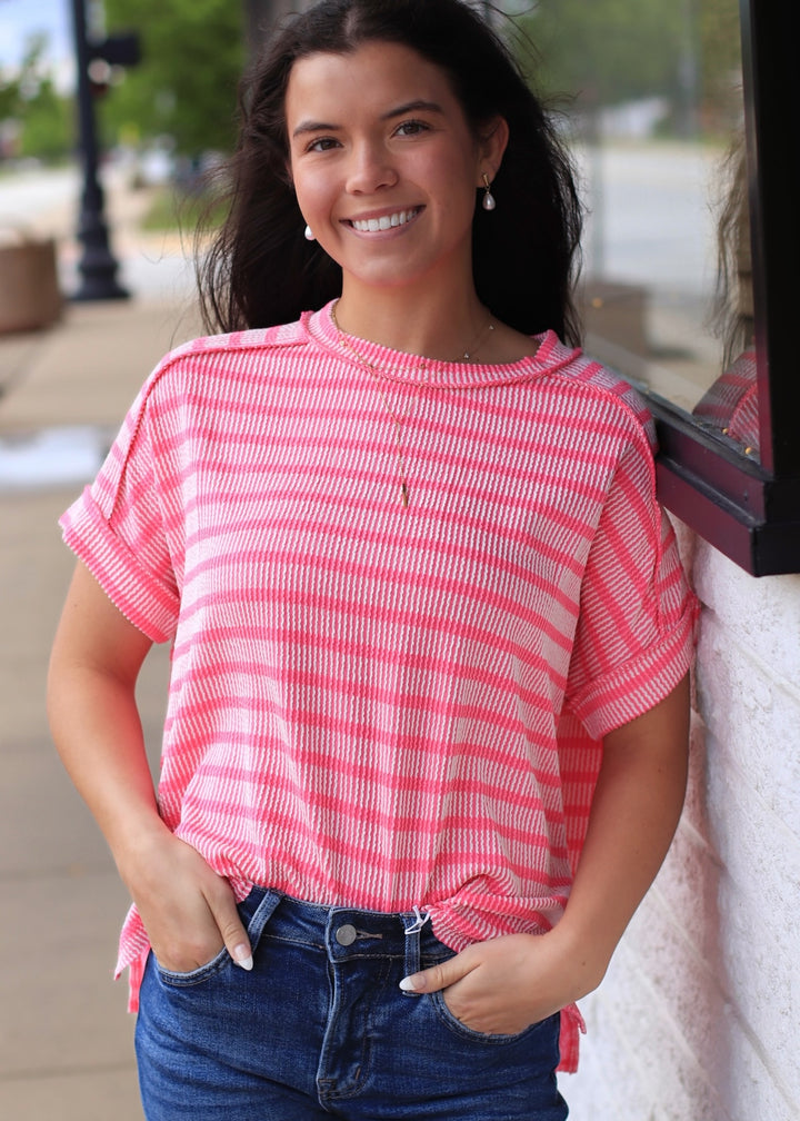The Petalmark Stripe Top