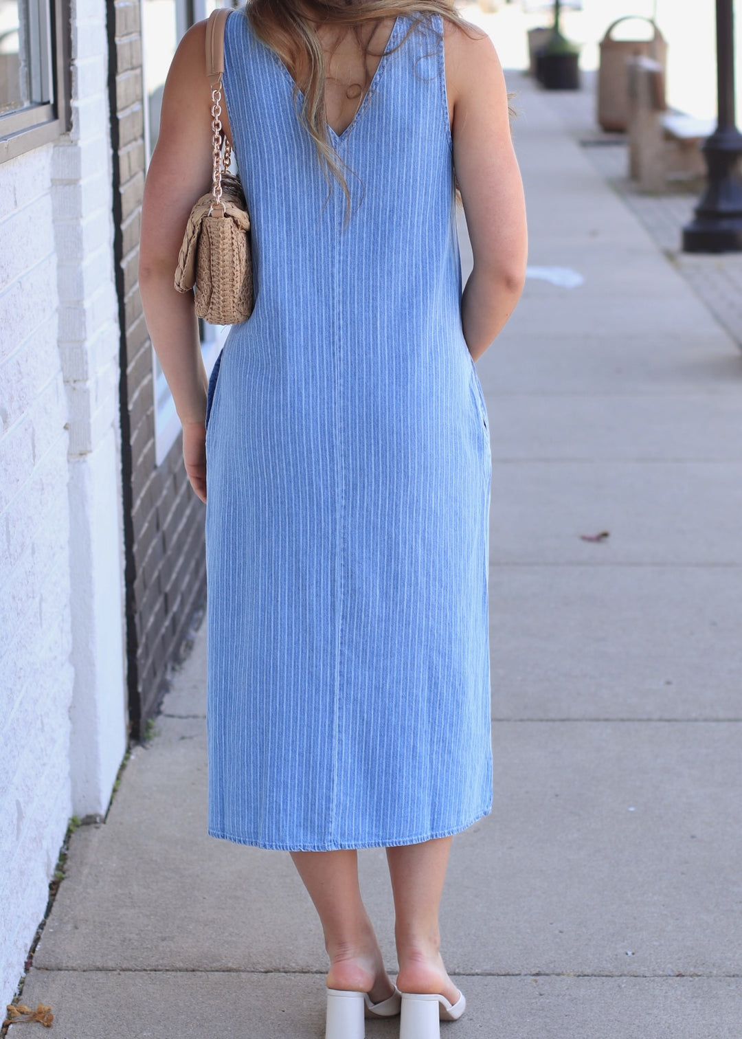 The Lakeside Stripe Midi