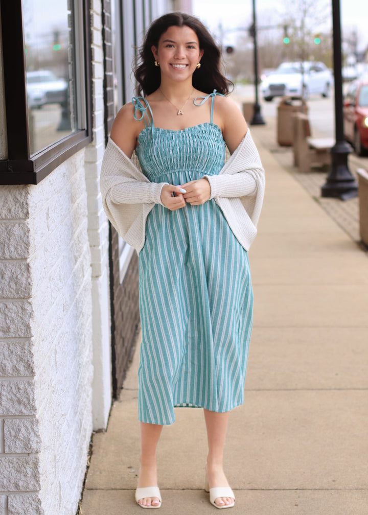 The Fresh Start Stripe Dress