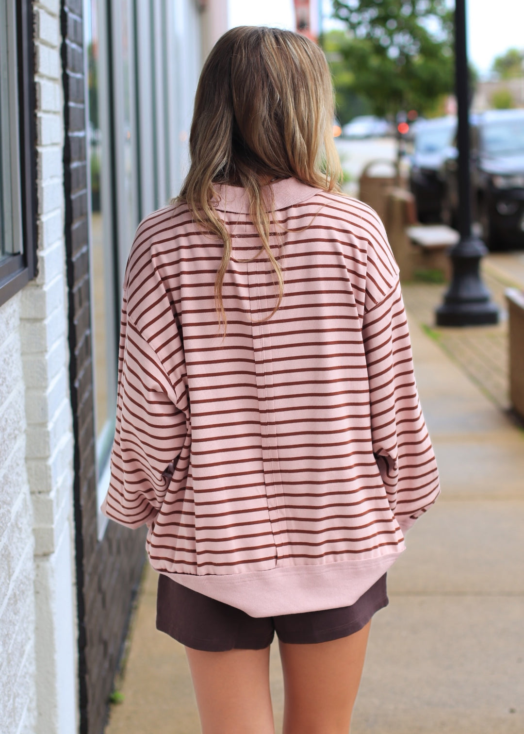 Strawberry Mocha Pullover