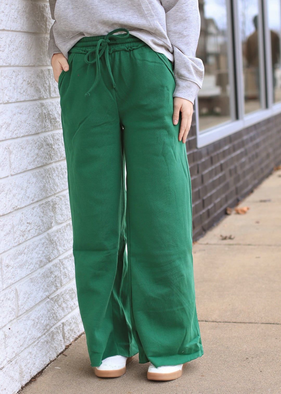 DOORBUSTER The Nest Lounge Pant - Dark Green