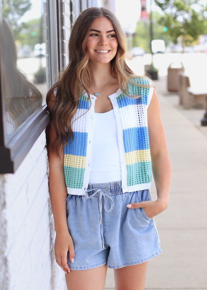The Summer Mosaic Top