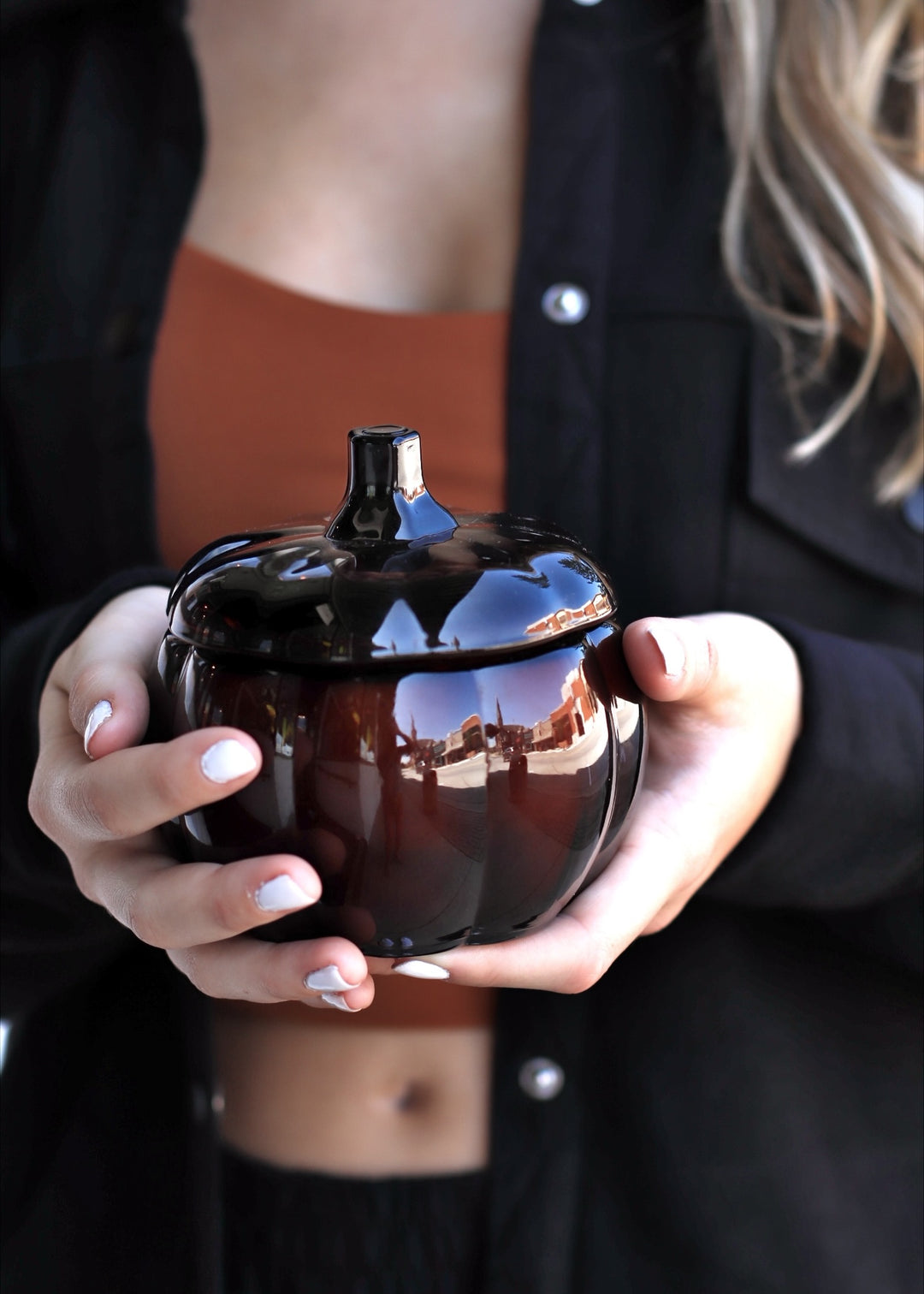 *NEW* Hello Fall Soy Candle - 20oz Pumpkin Jar - Fall Decor