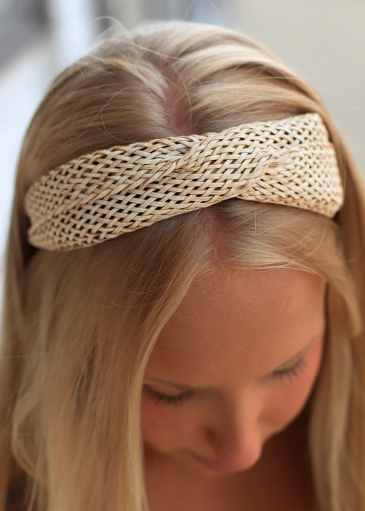 Simple Knotted Braided Headband