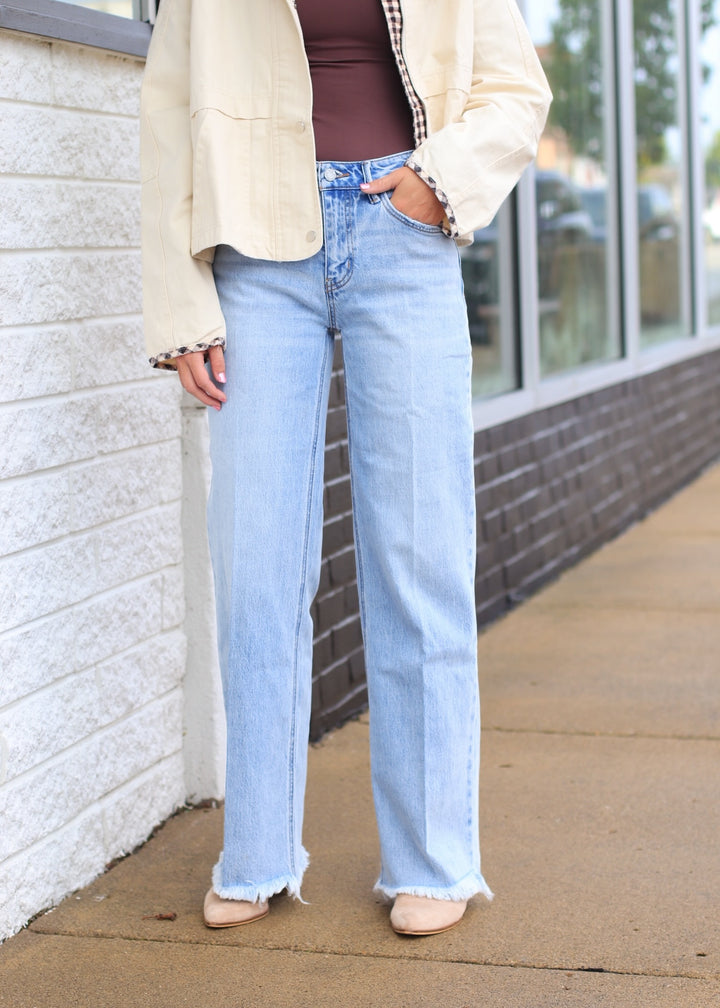 Comet High Rise Trouser Denim Jeans