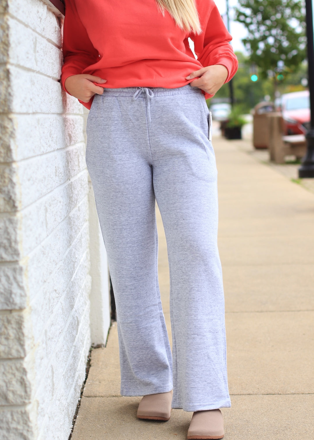 Light Heather Joggers